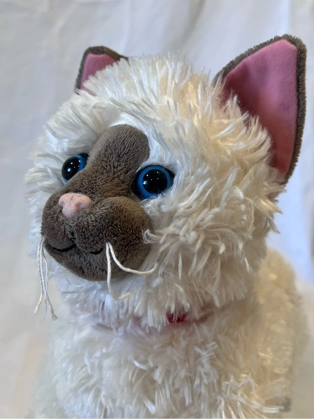 Build A Bear Siamese Cat Plush Blue Eyes Stuffed Animal